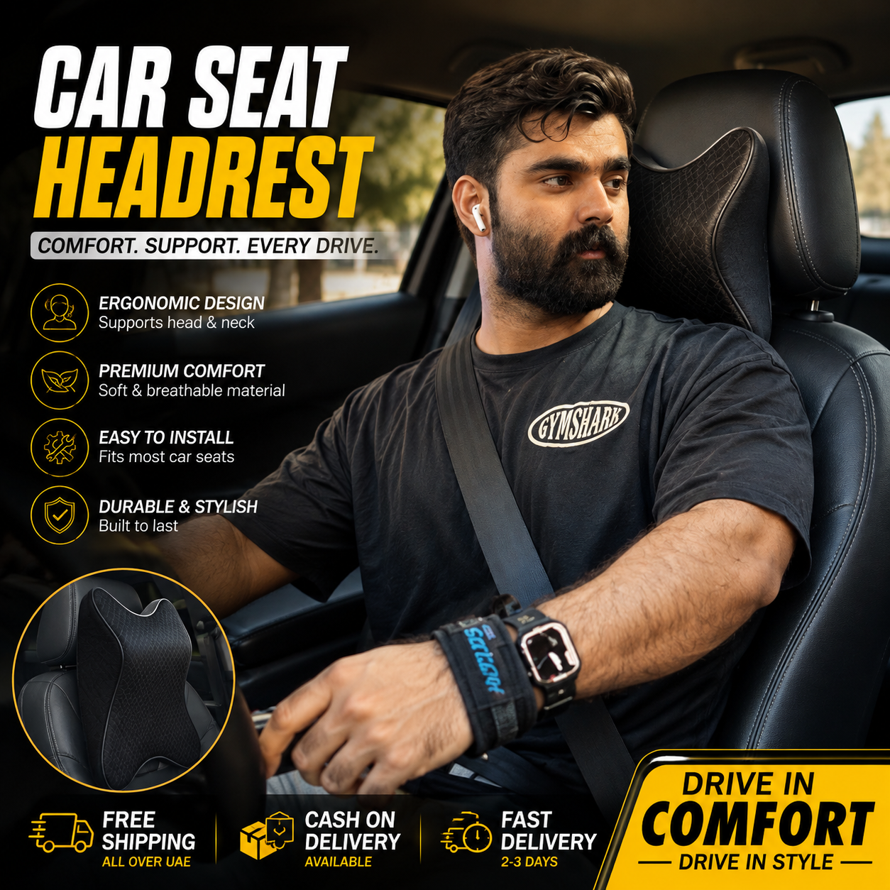 Car Seat Headrest